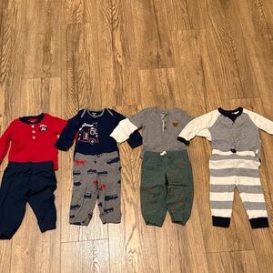 9 month onesie and pants sets